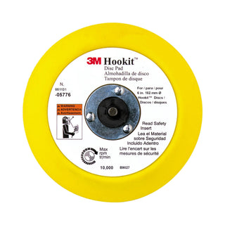 3M Hookit Disc Pad. 05776, 6 in