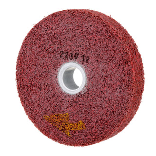 Scotch-Brite Metal Finishing Wheel, MF-WL, 5A Coarse, 6 in x 1 in x 1
in