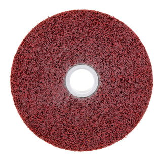 Scotch-Brite Metal Finishing Wheel, MF-WL, 5A Coarse, 6 in x 1 in x 1
in