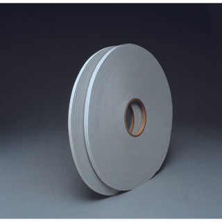 3M Venture Tape Vinyl Foam Tape 1718, Gray, 3 in x 75 ft, 125 mil