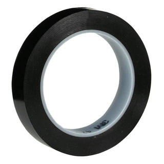 3M Vinyl Tape 471, Black, 3/4 in x 36 yd, 5.2 mil, 48 Roll/Case