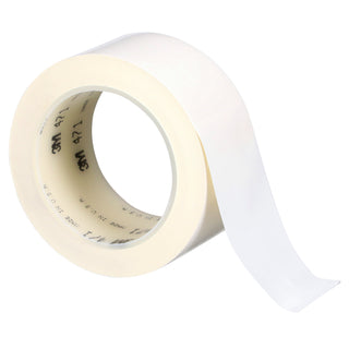 3M Vinyl Tape 471, White, 2 in x 36 yd, 5.2 mil, 24 Roll/Case