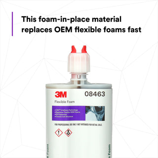 3M Flexible Foam, 08463, 200 mL Cartridge