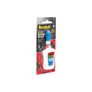 Scotch® Super Glue Liquid in Precision Applicator, AD124, .14 oz (4 g)