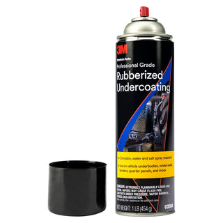 3M Professional Grade Rubberized Undercoating, 03584, 16 oz, 6 percase