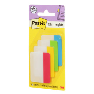 Post-it® Durable Tabs 686-ALYR, 2 in. x 1.5 in. (50,8 mm x 38 mm)