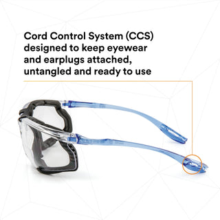 3M Virtua CCS Protective Eyewear with Foam Gasket