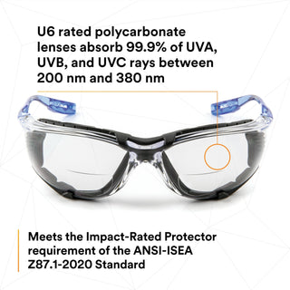 3M Virtua CCS Protective Eyewear with Foam Gasket