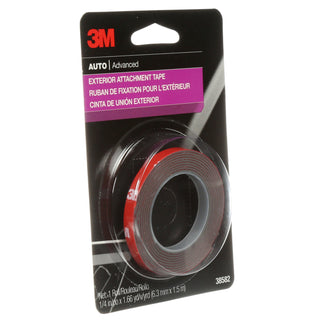 3M Exterior Attachment Tape, 38582, 1/4 in x 5 ft