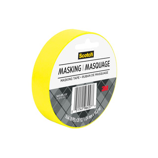 Scotch® Expressions Masking Tape, 3437-PYL-ESF, Primary Yellow