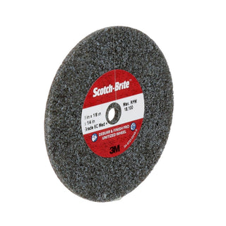 Scotch-Brite Deburr & Finish Pro Unitized Wheel, DP-UW, 6C Medium+