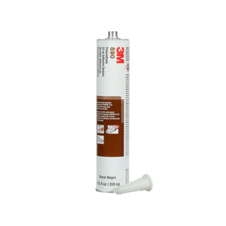 3M Polyurethane Glass Adhesive Sealant 590, Black, 310 mL Cartridge