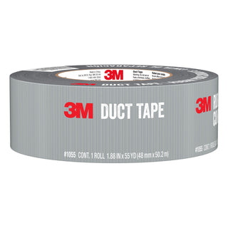 3M Basic Duct Tape 1055, 1.88 in x 55 yd (47.7 mm x 50.2 m)