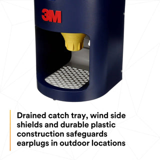 3M E-A-R One Touch Pro Earplug Dispenser, Blue 391-0000