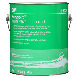 3M Finesse-it Marine Paste Compound, 06039, 1 gal