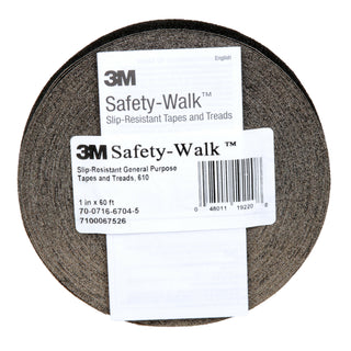 3M Safety-Walk Slip-Resistant General Purpose Tapes & Treads 610,Black