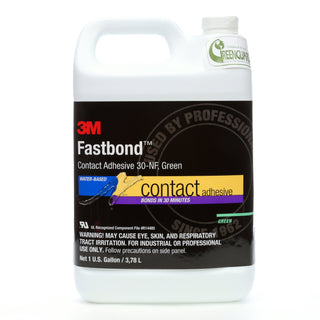 3M Fastbond Contact Adhesive 30NF, Green, 1 Gallon Can