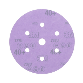 3M Cubitron II Hookit Clean Sanding Abrasive Disc, 31370, 6 in, 40+
grade