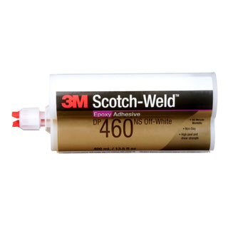 3M Scotch-Weld Epoxy Adhesive DP460NS, Off-White, 400 mL Duo-Pak