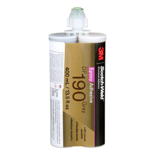 3M Scotch-Weld Epoxy Adhesive DP190, Gray, 400 mL Duo-Pak