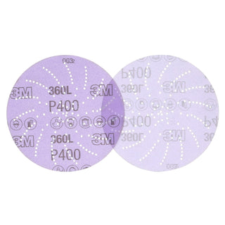 3M Xtract Film Disc 360L, P400 3MIL, 5 in, 100/Carton