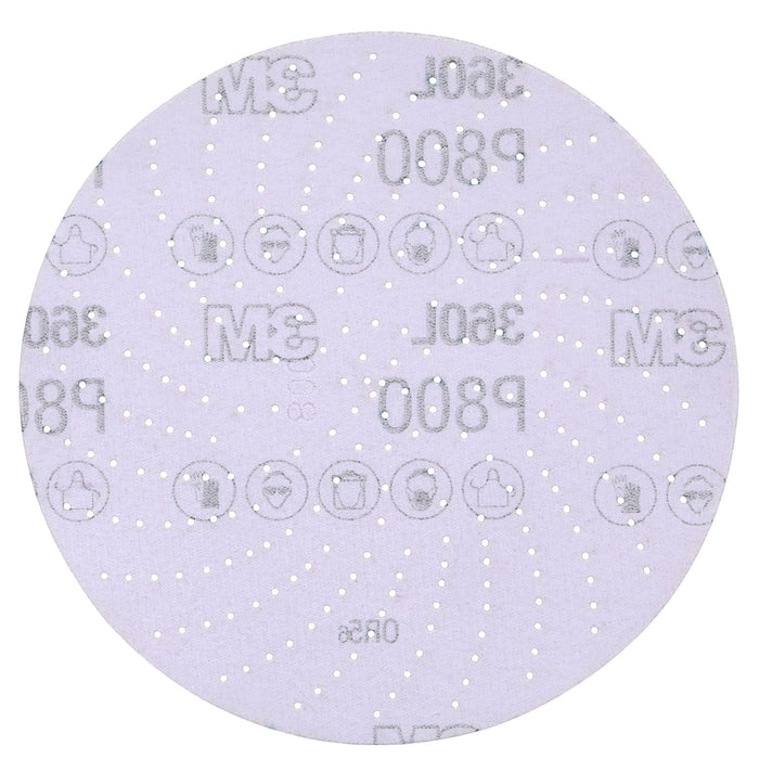 3M Xtract Film Disc 360L, 20805, P800 3MIL, 6 in, 100/Carton