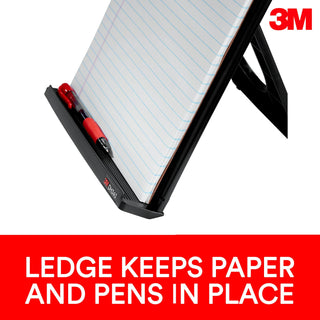 3M Desktop Document Holder DH340MB, 3.375 in x 12.0 in x 1.75 in