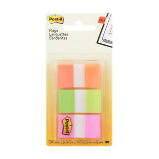 Post-it® Flags 680-OLP, .94 in. x 1.7 in. (23,8 mm x 43,2 mm)