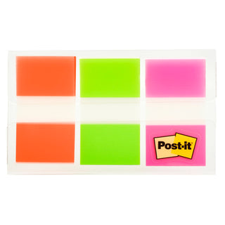 Post-it® Flags 680-OLP, .94 in. x 1.7 in. (23,8 mm x 43,2 mm)