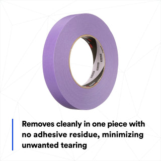 3M Specialty High Temperature Masking Tape 501+, Purple, 24 mm x 55m, 6.0 mil