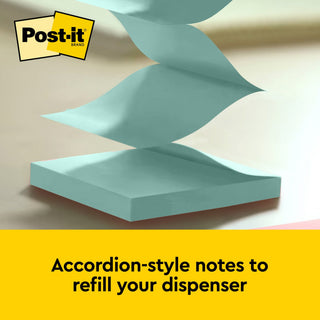 Post-it® Dispenser Pop-up Notes R330-12AP, 3 in x 3 in, Beachside Cafe