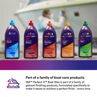 3M Perfect-It Boat Wax, 36113, 1 qt (32 fl oz/946 mL)