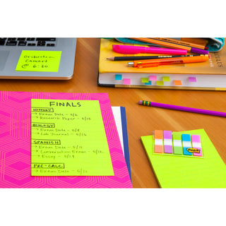 Post-it® Super Sticky Notes 4621-4SSMIA, 4 in x 6 in (101 mm x 152 mm)