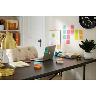 Post-it® Super Sticky Notes 4622-SSMIA, Multi Sizes, Supernova Neons Collection