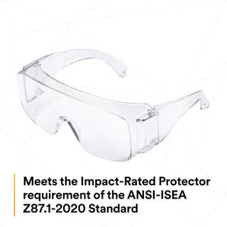 3M Tour-Guard V Protective Eyewear, TGV01-20 Clear, Dispenser Box, 20ea/Box