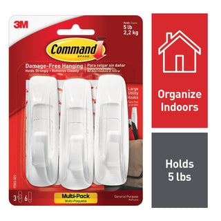 Command Large Utility Hook Value Pack 17003-3ES