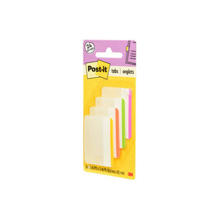 Post-it® Durable Tabs 686F-1BB, 2 in. x 1.5 in. (50.8 mm x 38 mm) Beige,Green