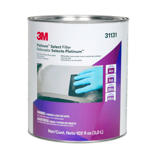 3M Platinum Select Filler, 31131, 1 gal ( 102 fl oz)