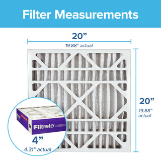 Filtrete Ultra Allergen Reduction Deep Pleat Filter NDP02-4IN-4