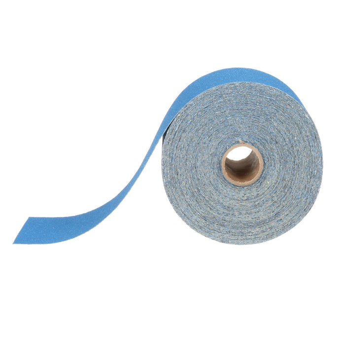 3M Stikit Blue Abrasive Sheet Roll, 36217, 80, 2-3/4 in x 20 yd