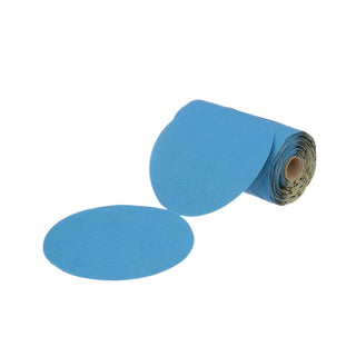 3M Stikit Blue Abrasive Disc Roll, 36206, 6 in, 180 grade, 100 discsper roll