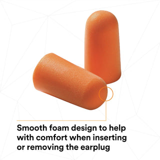 3M Foam Earplugs 1100, Uncorded