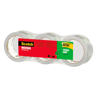 Scotch® Tough Grip Moving Packaging Tape 3500-40-3, 1.88 in x 43.7 yd