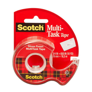 Scotch® MultiTask Tape 25, 3/4 in x 650 in (19 mm x 16.5 m)