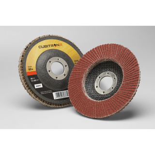 3M Cubitron II Flap Disc 969F, 40+, T27, 5 in x 7/8 in