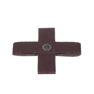 Standard Abrasives A/O Cross Pad 704000, 8 PLY, 4 in x 4 in x 1in,1/4-20, 60