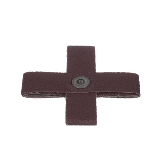 Standard Abrasives A/O Cross Pad 704000, 8 PLY, 4 in x 4 in x 1in,1/4-20, 60