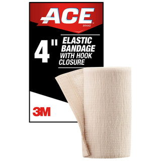 ACE Elastic Bandage w/hook closure 207604, 4 in