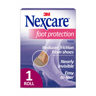 Nexcare Foot Protection Tape FPT-05, 1 in x 5 yds (2.54 cm x 4.57 m)