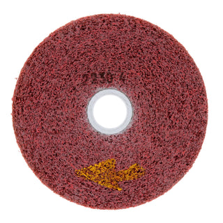 Scotch-Brite Metal Finishing Wheel, MF-WL, 5A Coarse, 6 in x 2 in x 1
in